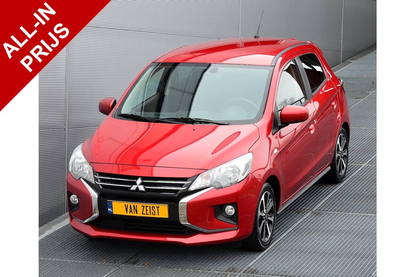 Mitsubishi Space Star - 1.2 CVT DYNAMIC CLEARTEC AUTOMAAT | HOGE ZIT | CRUISE | LICHTMETAAL 15'' | FABRIEKGARANTIE - AutoWereld.nl