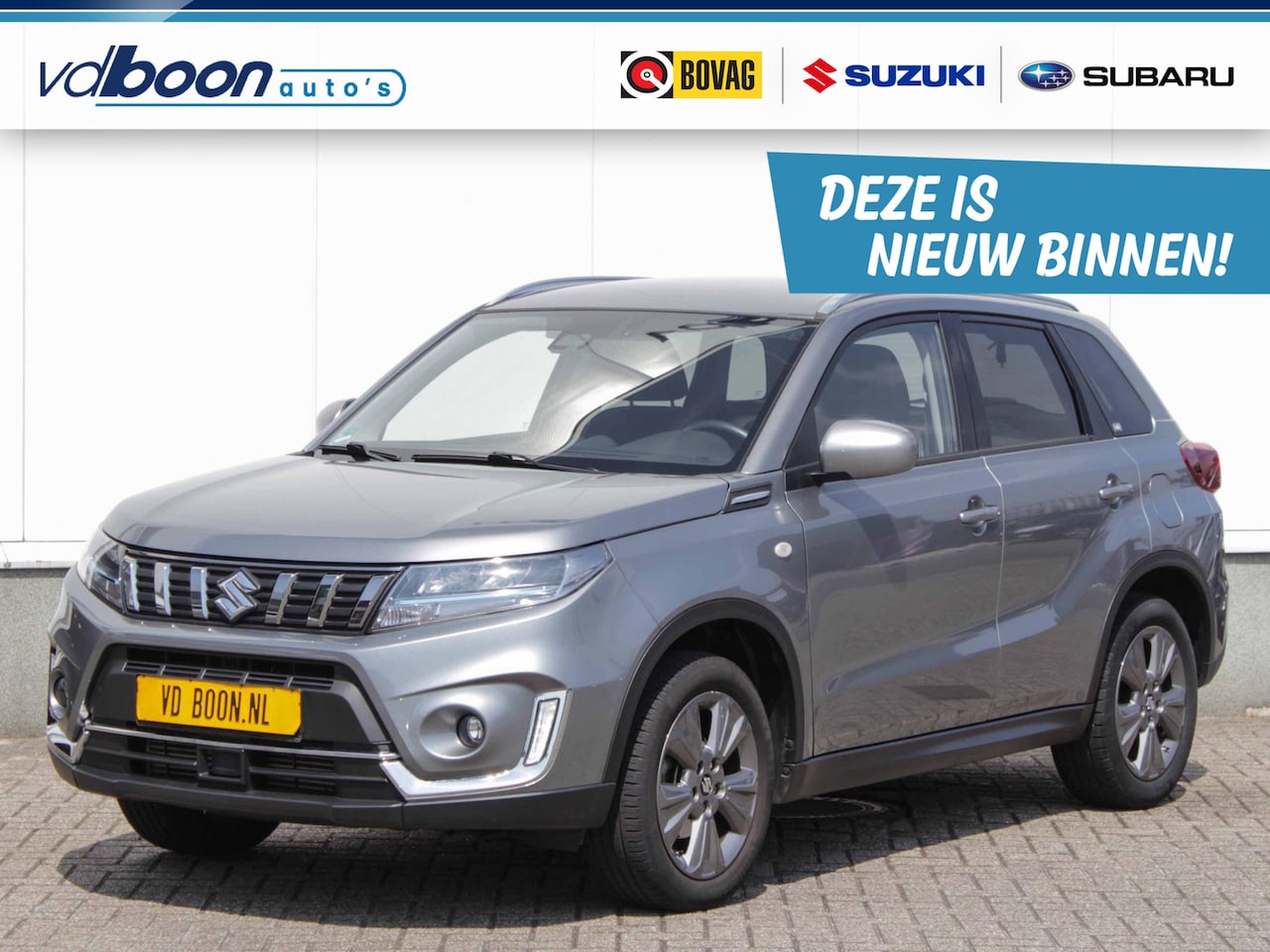 Suzuki Vitara - 1.4 Boosterjet Select Smart Hybrid | Navi | Adap. Cruise | Clima | Camera | Lm-Velgen - AutoWereld.nl