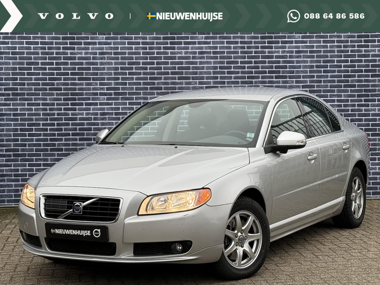 Volvo S80 - 3.2 AWD Momentum | Adaptieve cruise control | Stoelverwarming | BLIS | Leder | Parkeersens - AutoWereld.nl