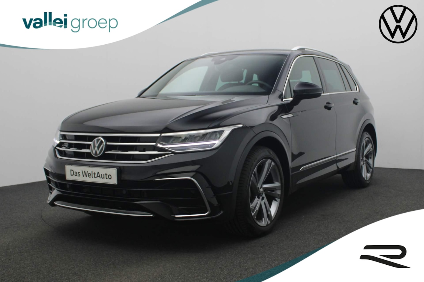 Volkswagen Tiguan - 1.5 TSI 150PK DSG R-Line | Trekhaak | Navi | Camera | 19 inch | ACC - AutoWereld.nl