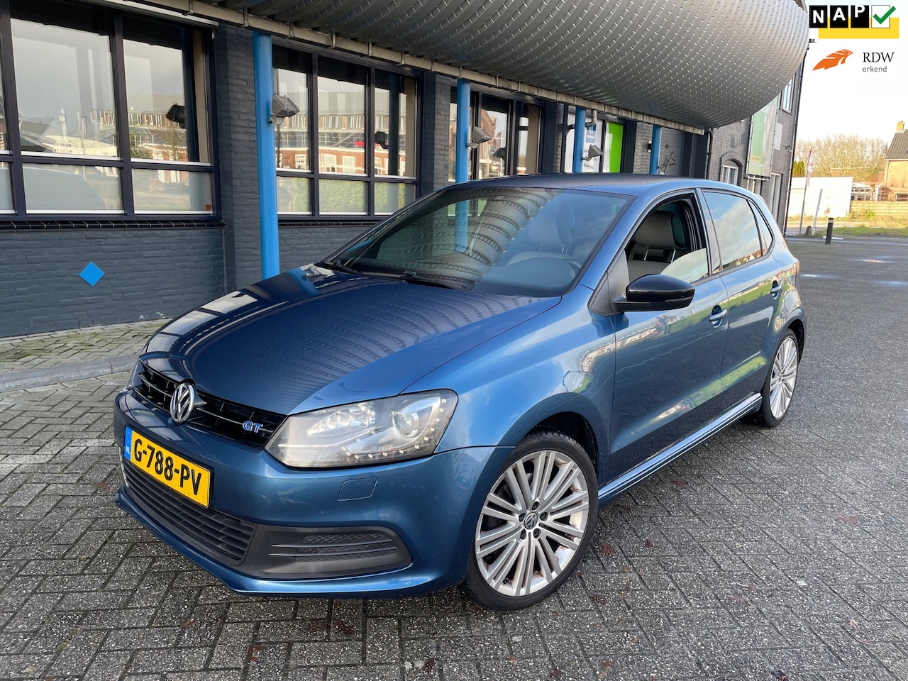 Volkswagen Polo - 1.4 TSI BlueGT DSG/CLIMA/APPLE CARPLAY - AutoWereld.nl