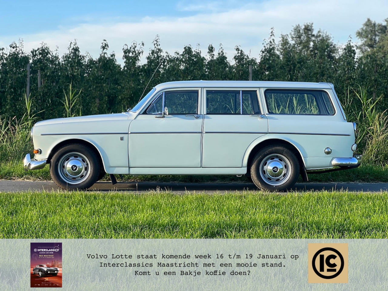 Volvo Amazon - Combi 1967, IJsblauw, B20, LPG, fijne rijders auto - AutoWereld.nl