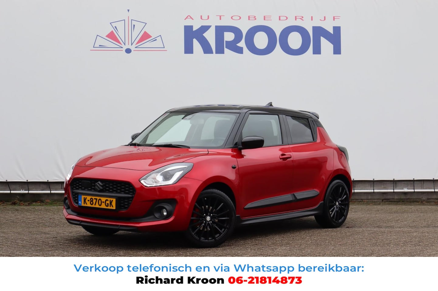 Suzuki Swift - 1.2 Sportline Smart Hybrid, Adative cruisecontrole Trekhaak. - AutoWereld.nl