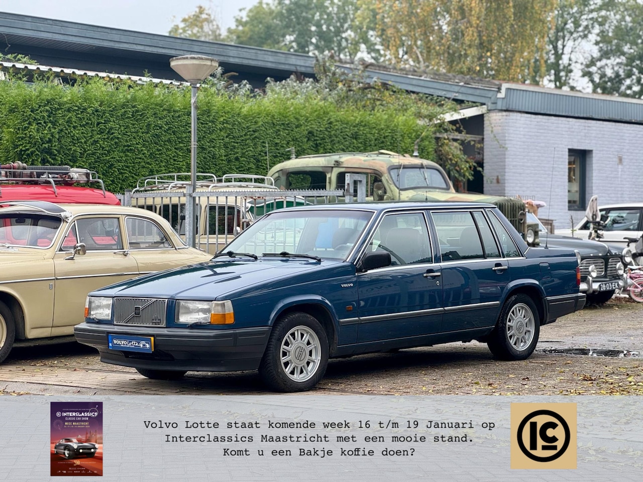 Volvo 740 - 2.3 GLE automaat in prachtige kleurstelling - AutoWereld.nl