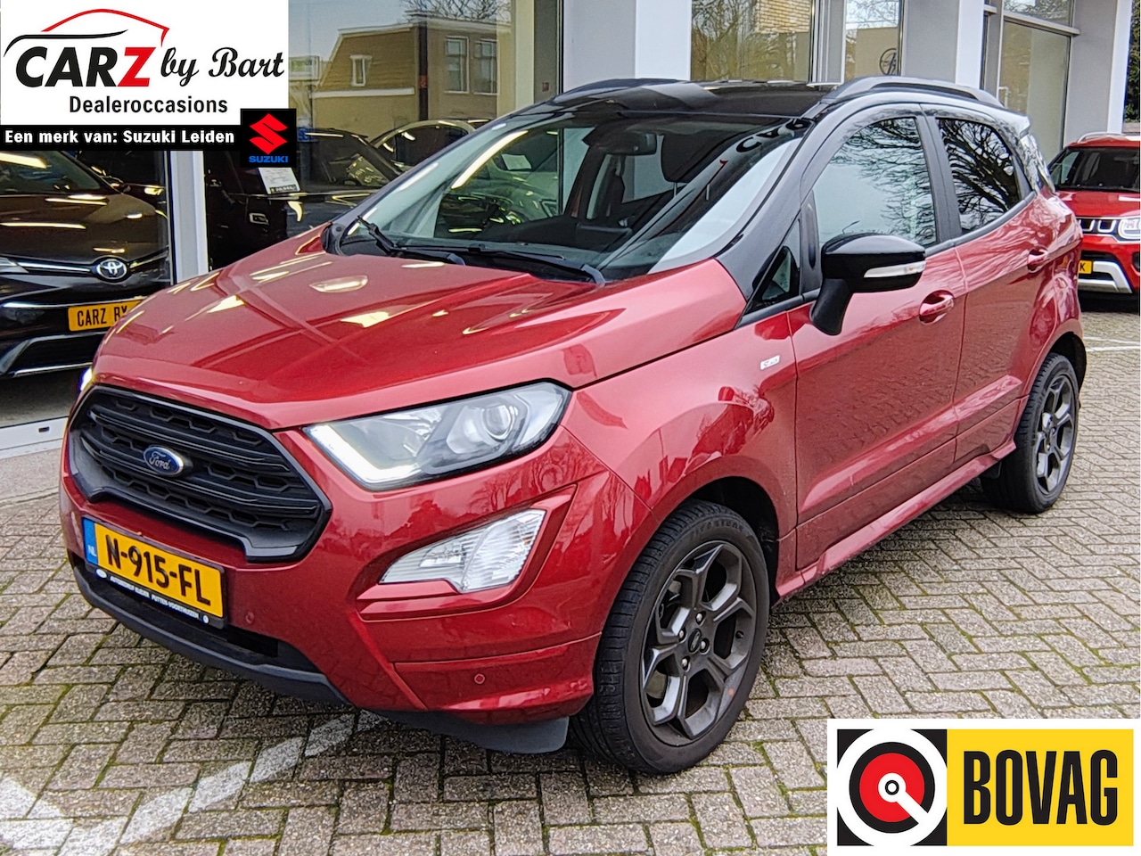 Ford EcoSport - 1.0 ECOBOOST ST-LINE BLACK Navi | Clima | Carplay - AutoWereld.nl