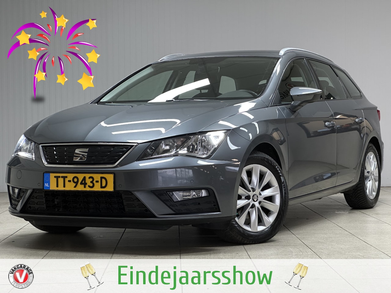 Seat Leon ST - 1.0 TSI Style Business Intense/ AUTOMAAT!/ Trekhaak/ Apple + Android/ DAB+/ Navi/ Clima/ C - AutoWereld.nl