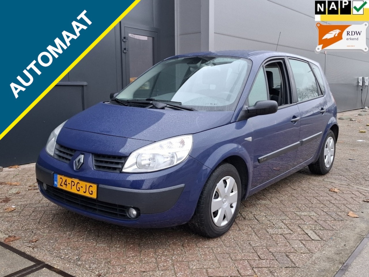 Renault Scénic - 1.6-16V Auth.Comf. Automaat 1e Eig, Nw APK - AutoWereld.nl