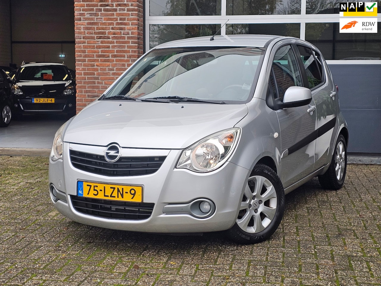 Opel Agila - 1.2 Edition Automaat |Nap |Hoogzitter |Trekhaak - AutoWereld.nl