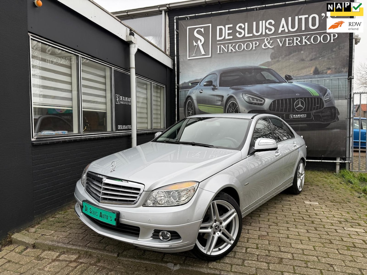 Mercedes-Benz C-klasse - 180 K Elegance 180 K Elegance AUT NAP - AutoWereld.nl