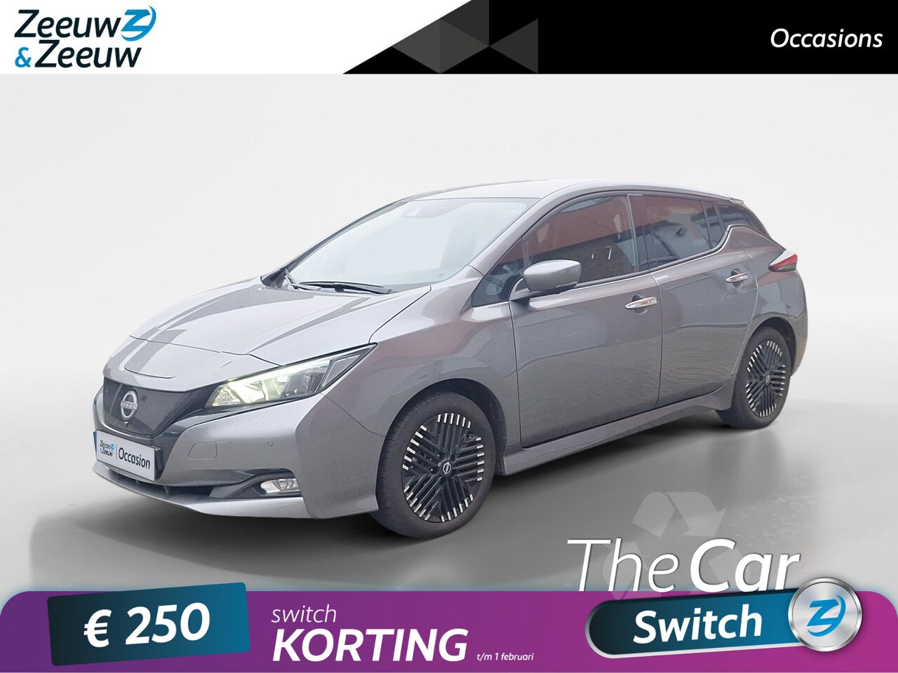 Nissan LEAF - N-Connecta 40 kWh |Navigatie| Stoelverwarming v+a|Stuurwielverwarming| PDC V+A - AutoWereld.nl