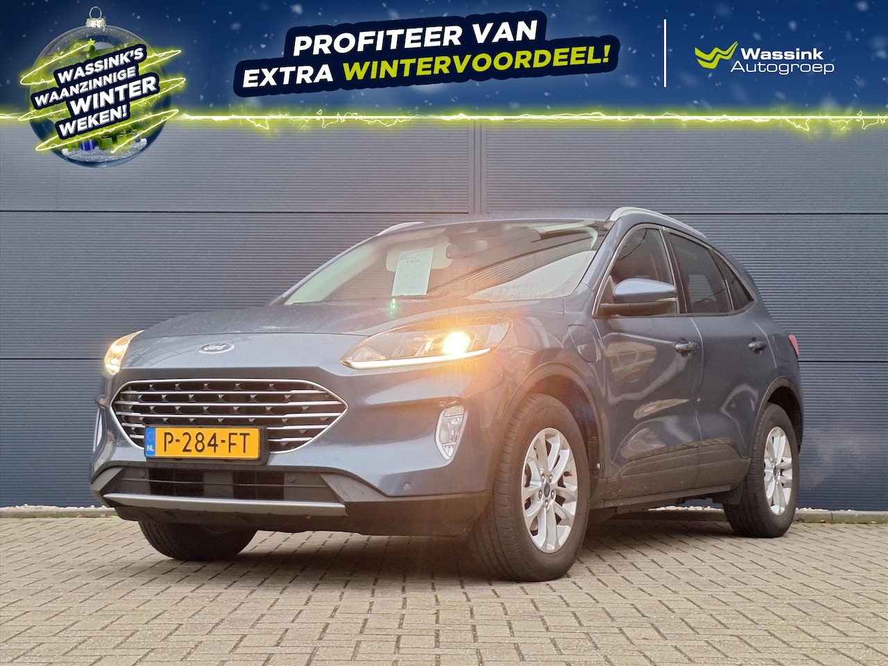 Ford Kuga - 2.5 PHEV e-CVT 225pk Titanium | Camera | Navi | Winterpack | Elec Achterklep - AutoWereld.nl