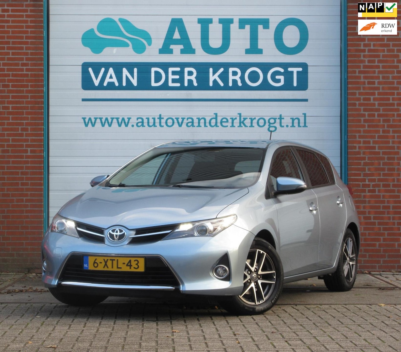 Toyota Auris - 1.6 Trend Top 5 editie 1.6 Trend Top 5 editie, Camera, Stoelverw, Clima, Trekhaak, 39 dkm!! - AutoWereld.nl