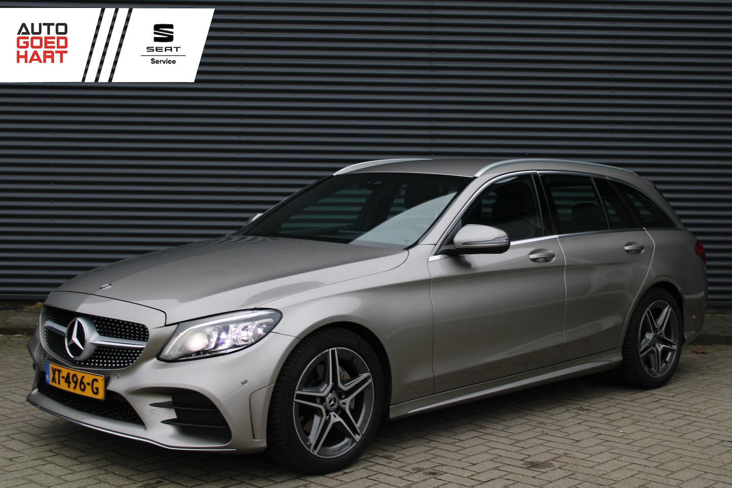 Mercedes-Benz C-klasse Estate - 200 AMG Plus Upgrade Edition Multibeam-Led Leer Camera Elekt.-Trekhaak NAP - AutoWereld.nl