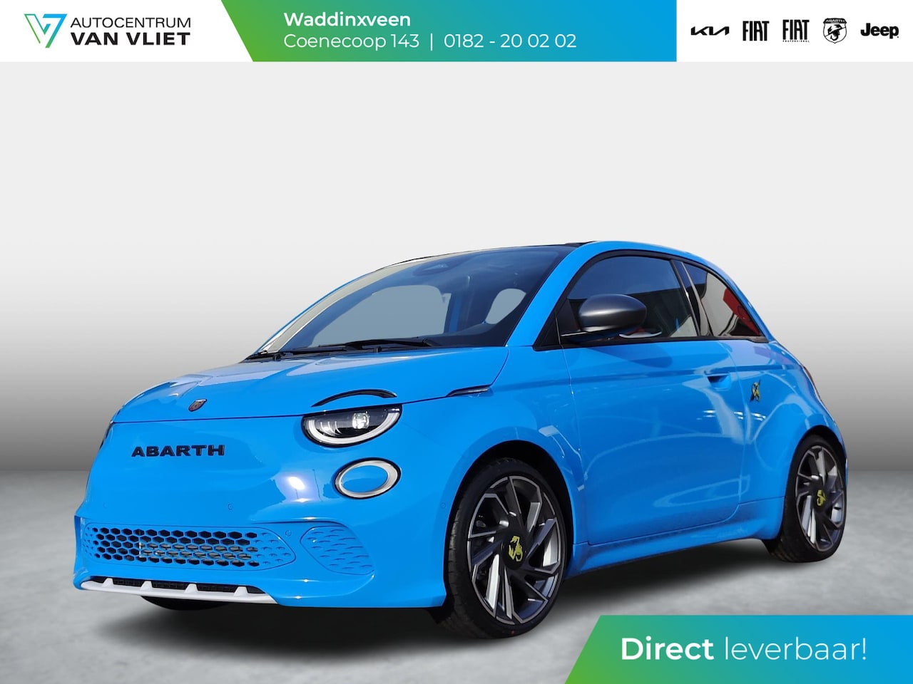 Abarth 500e - 42 kWh Scorpionissima 155pk | Beschikbaar in overleg | Cabrio | Clima | Keyless | Camera | - AutoWereld.nl