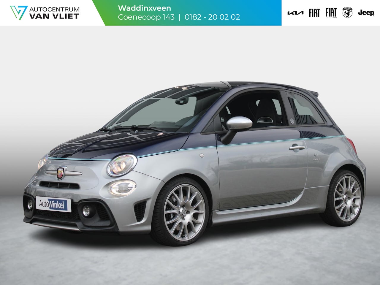 Abarth 695 - 1.4 T-Jet 180pk Aut. Rivale Anniversary | Clima | Schuif-/Kanteldak | Navi | Apple Carplay - AutoWereld.nl