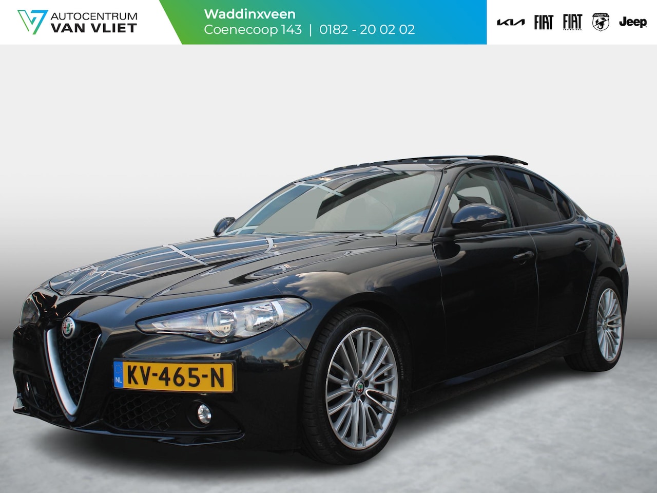 Alfa Romeo Giulia - 2.0 Turbo Aut. 200pk Super | Bruin Leder | Schuif/Kanteldak | 18" - AutoWereld.nl