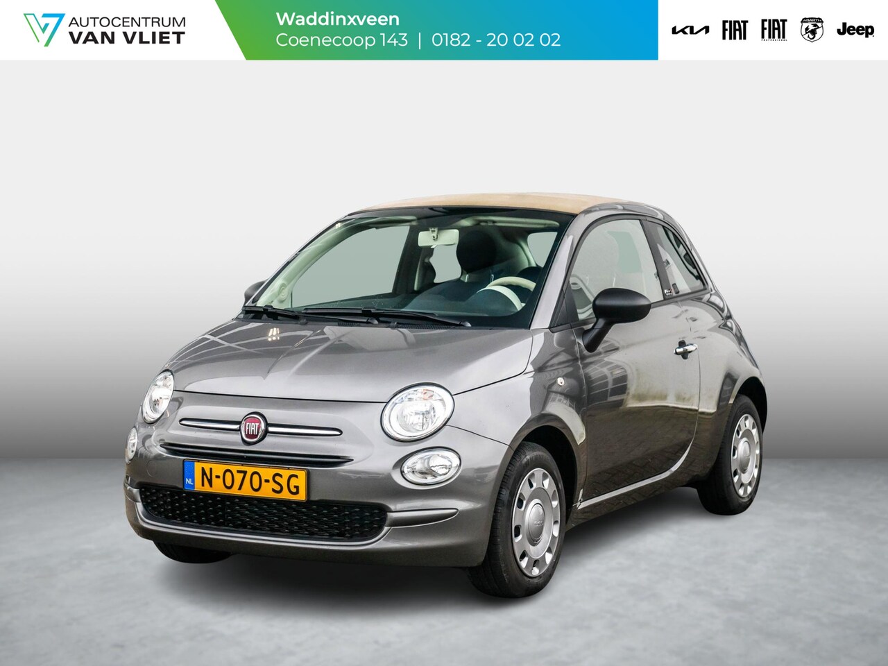 Fiat 500 C - Hybrid Cult | Airco | Zeer weinig km! | - AutoWereld.nl