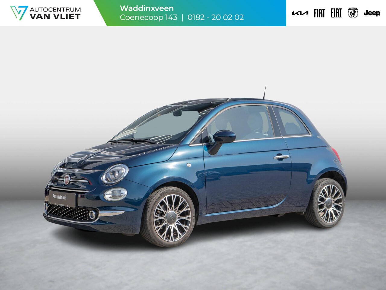 Fiat 500 - Hybrid Star | Navi | Airco | Panorama dak | 16" | PDC | Apple Carplay - AutoWereld.nl