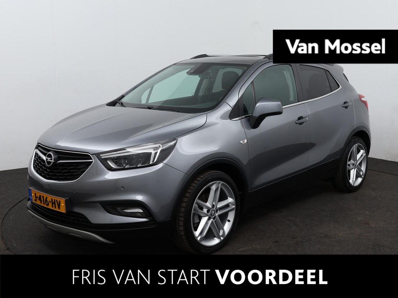 Opel Mokka X - 1.4 Turbo Black Edition | Airco | Navigatie | Parkeersensoren - AutoWereld.nl