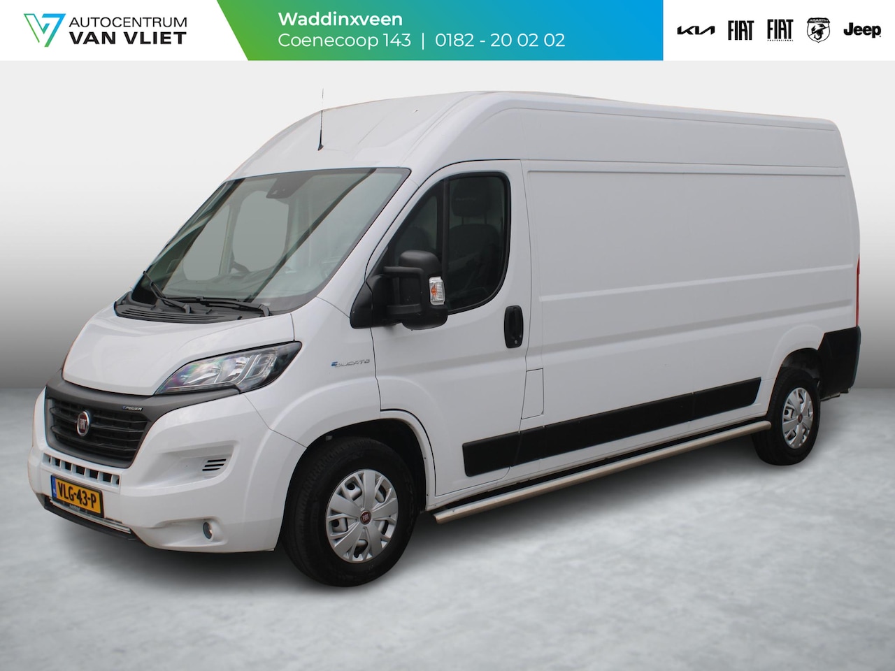 Fiat E-Ducato - 3.5T L3H2 47 kWh | Clima | 3-Zits | Camera | BSM | Side-Bars - AutoWereld.nl