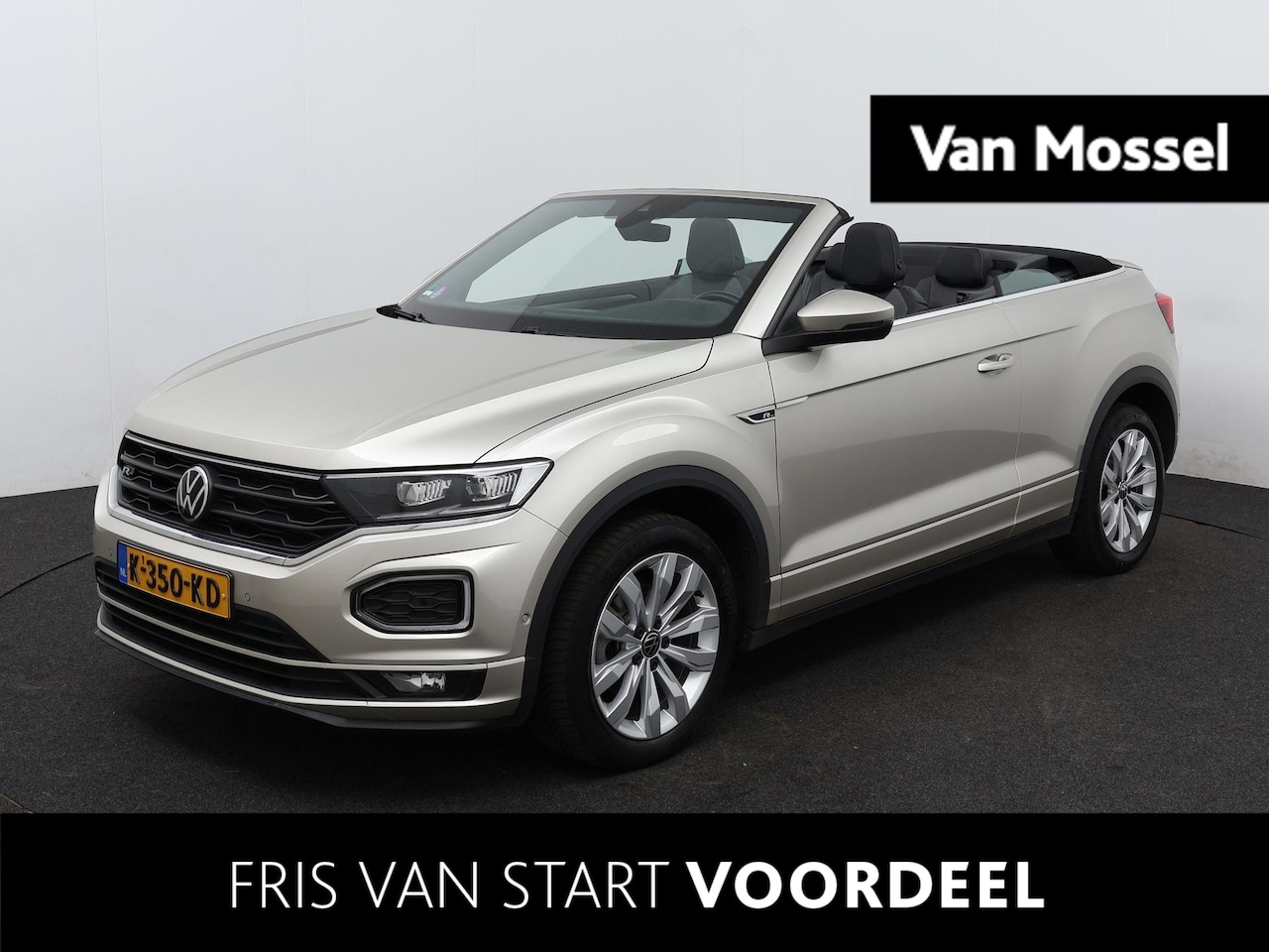 Volkswagen T-Roc Cabrio - 1.5 TSI R-Line | Automaat | Navigatie | Achteruitrijcamera | Stoelverwarming - AutoWereld.nl