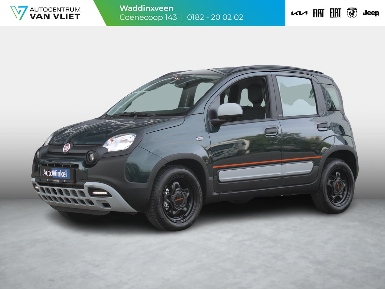 Fiat Panda - Hybrid Garmin Cross | Cruise | Stoelverwarming | DAB | CarPlay - AutoWereld.nl