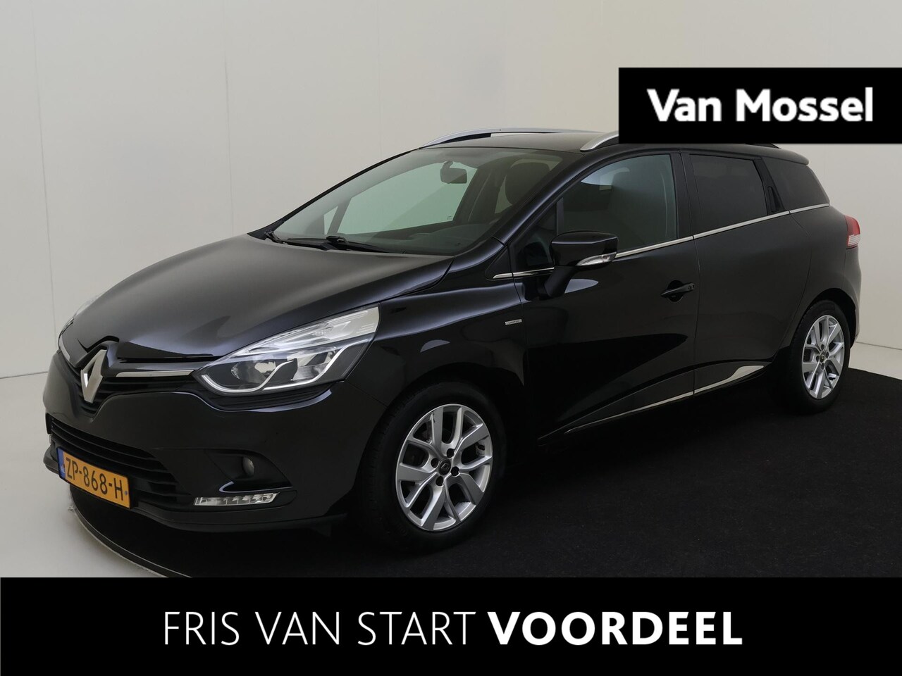 Renault Clio Estate - 0.9 TCe 90 PK Limited Airco / Navigatie / Parkeersensoren Achter / Lichtmetalen Velgen - AutoWereld.nl