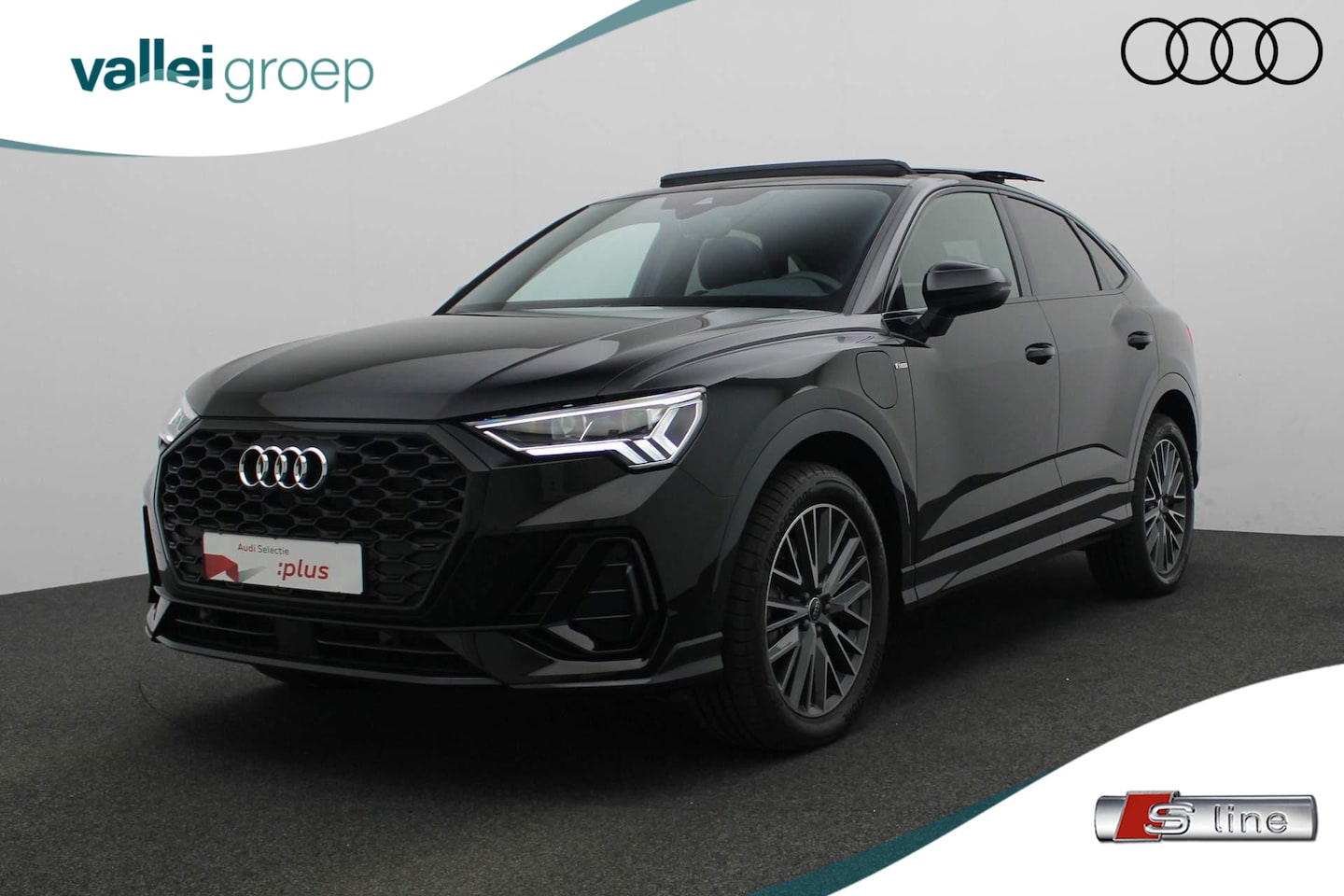 Audi Q3 Sportback - 45 TFSI e 245PK S-tronic Advanced Edition / S-Line ext. | Pano | Trekhaak | Camera | Leder - AutoWereld.nl