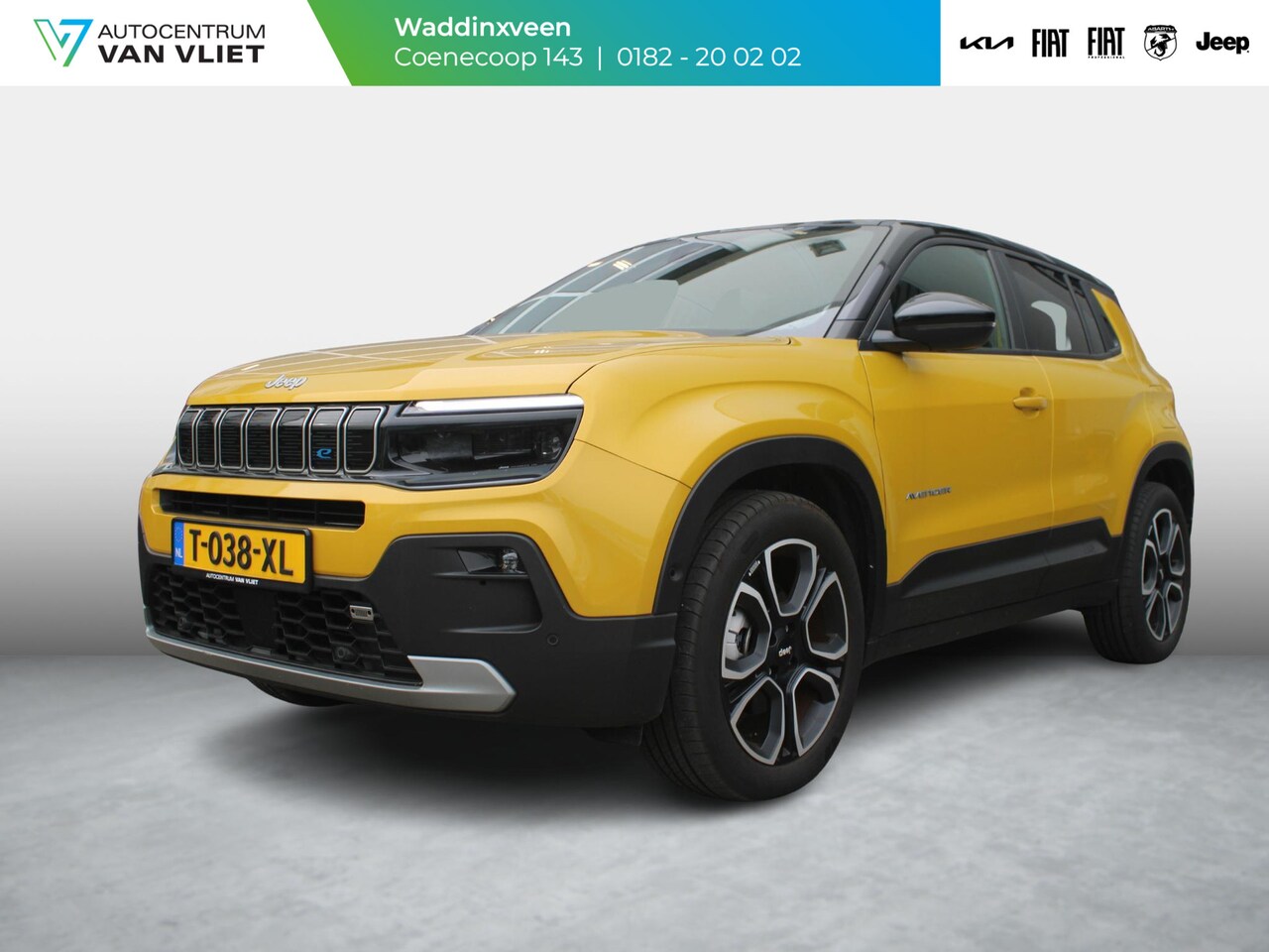 Jeep Avenger - 1st Edition 54 kWh | Adapt. Cruise | 18" | Navi | Stoelverwarming | Camera | Bicolore | - AutoWereld.nl