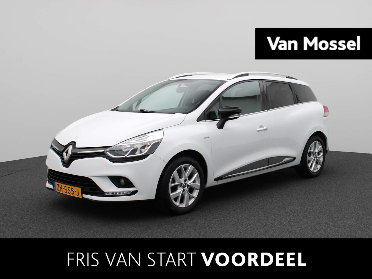 Renault Clio Estate - 0.9 TCe 90 PK Limited Navigatie / Airco / Cruise Control / Parkeersensoren Achter / Keyles - AutoWereld.nl