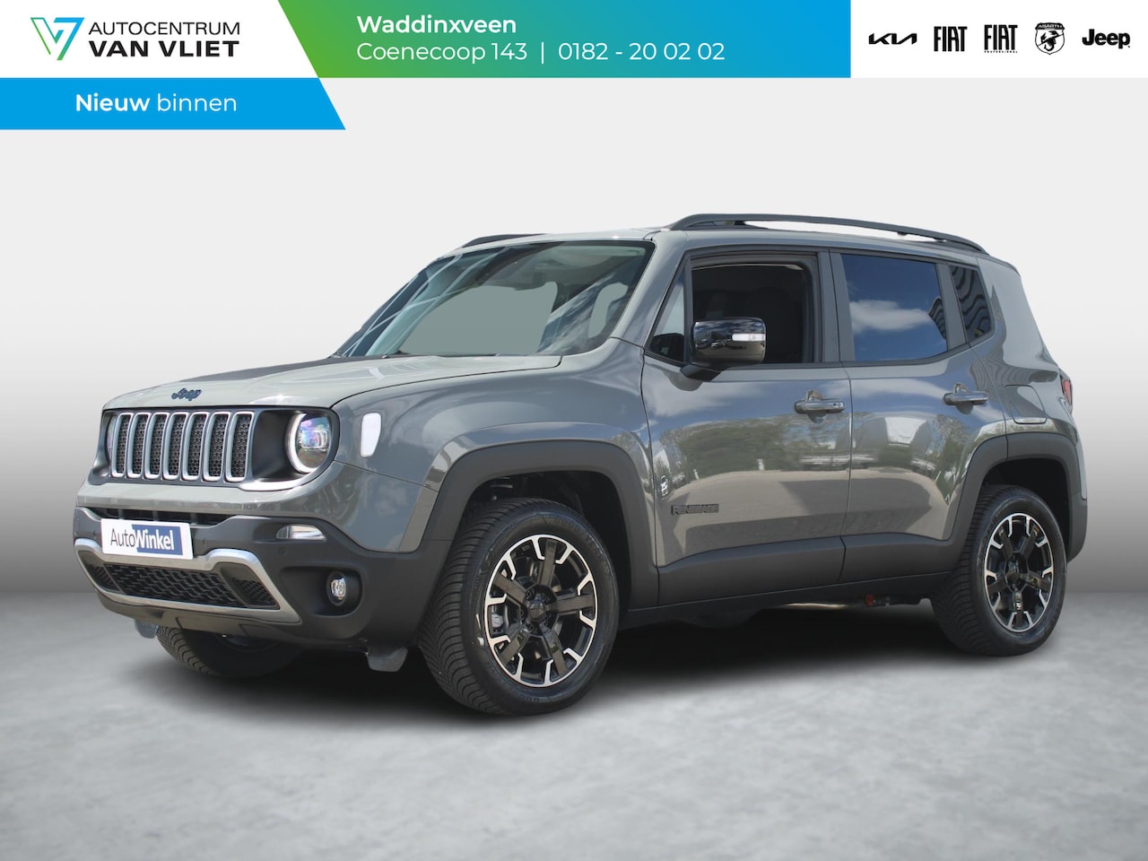 Jeep Renegade - 4xe 240 Plug-in Hybrid Electric New Upland | Clima | Apple Carplay | Adapt. Cruise | Dakra - AutoWereld.nl