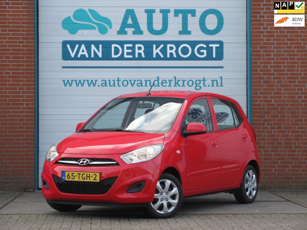 Hyundai i10 - 1.2 i-Drive 1.2 i-Drive, Airco, NL auto, 5 zits, APK 1-26, Rijklaar! - AutoWereld.nl