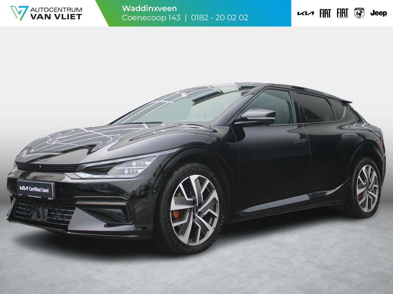 Kia EV6 - GT-Line 77.4 kWh | Carplay | Matrix LED | Clima | Adapt. Cruise | Head up | Schuif-/Kantel - AutoWereld.nl