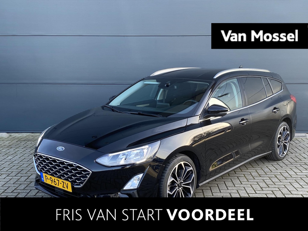 Ford Focus Wagon - 1.0 EcoBoost Hybrid Titanium X Business | Navigatie | Verwarmbare Voorstoelen | Stuurwielv - AutoWereld.nl