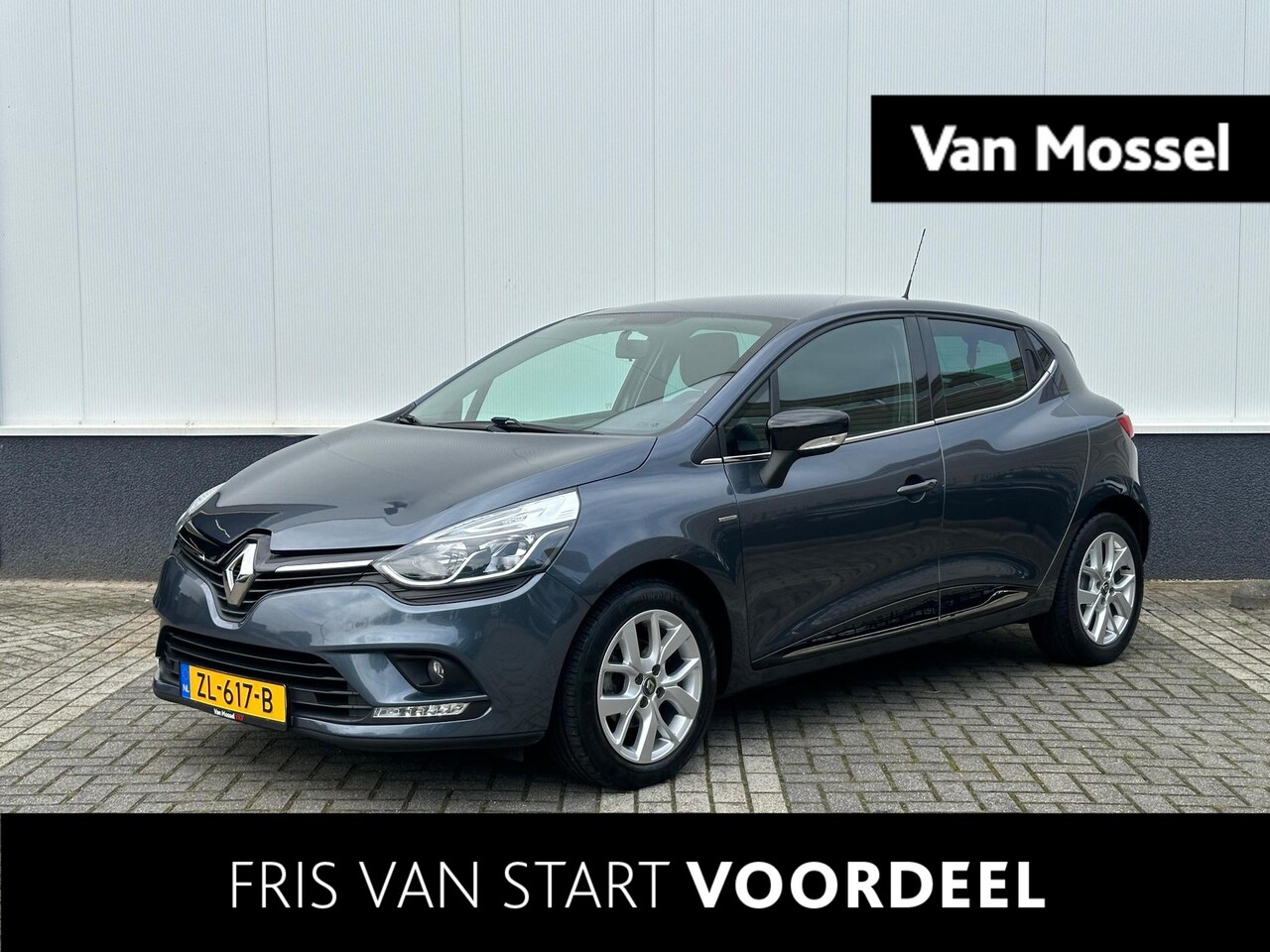 Renault Clio - 0.9 TCe Limited | Airco | Keyless | Cruise Control - AutoWereld.nl