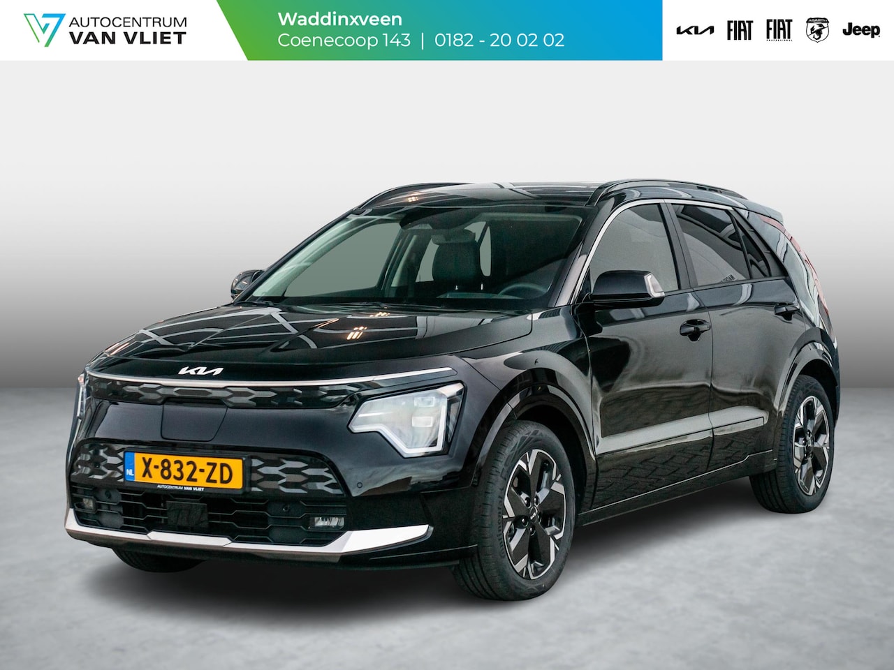 Kia Niro EV - ExecutiveLine 64.8 kWh Lederen bekleding l stoel verwarming en ventilatie l Schuifkantel d - AutoWereld.nl