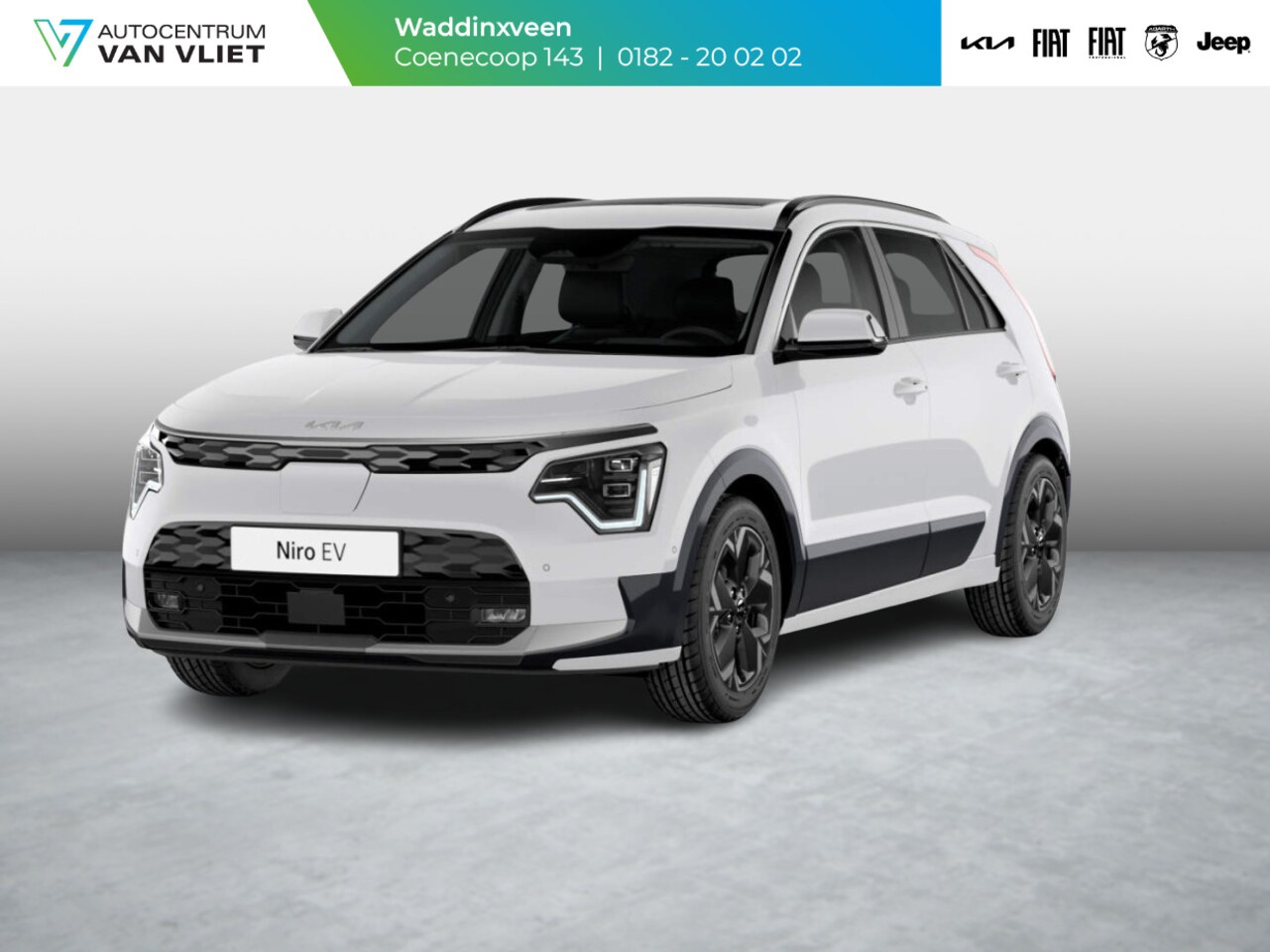 Kia Niro EV - Light Advanced 64.8 kWh korte levertijd l  stoel stuur verwarming l privacy glas l parkeer - AutoWereld.nl