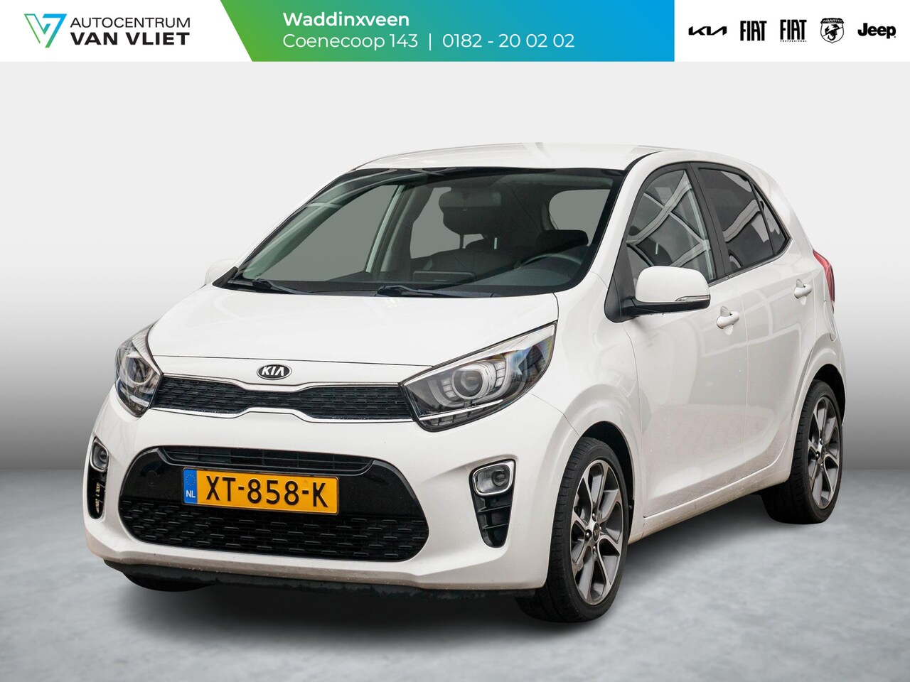 Kia Picanto - 1.0 CVVT Design Edition l navi l 16inch LM l Lederen bekleding l - AutoWereld.nl