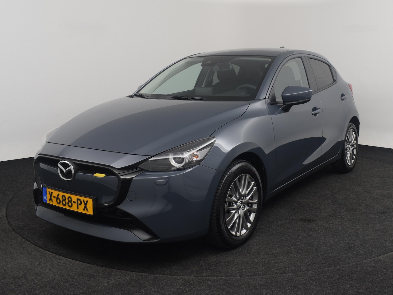 Mazda 2 - e-Skyactiv G 90 6MT Exclusive-Line | 16-inch lichtmetalen velgen, Bright Silver | 8-inch L - AutoWereld.nl