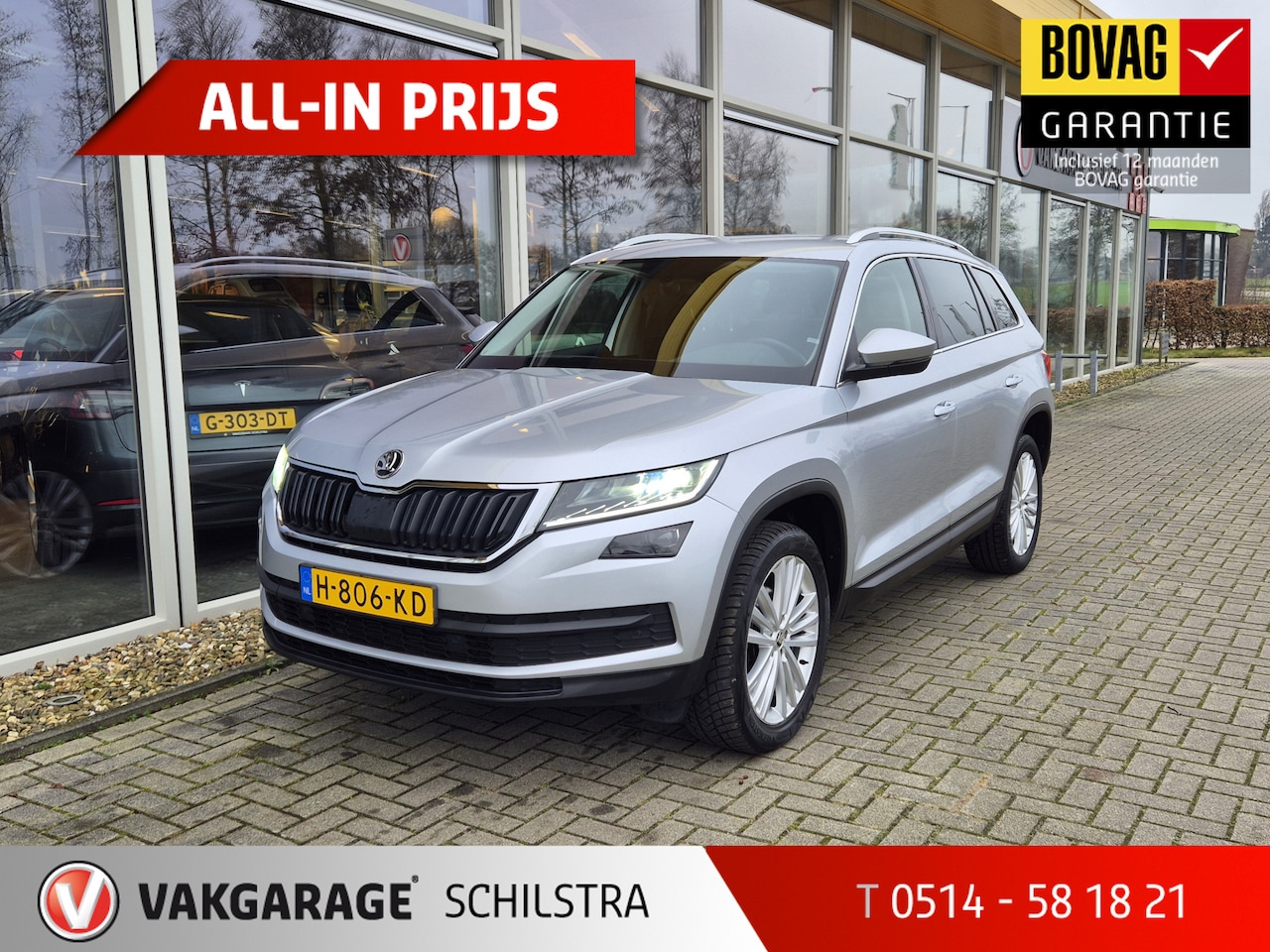 Skoda Kodiaq - 1.5 TSI Business Edition Automaat | Navigatie | Climate Control | Camera - AutoWereld.nl