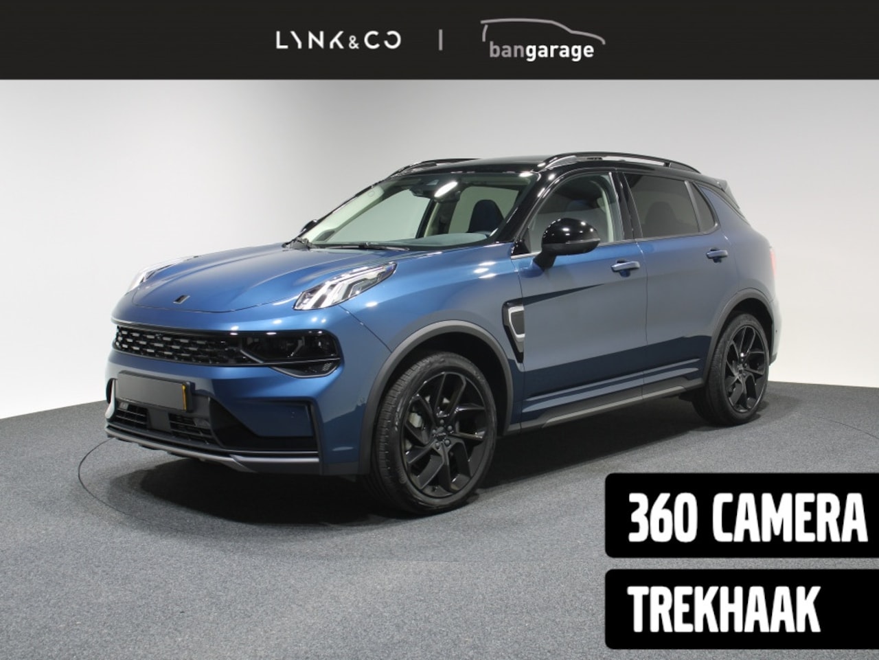 Lynk & Co 01 - Plug-In Hybride Black Edition Schuif-/kanteldak ACC 360 Camera - AutoWereld.nl