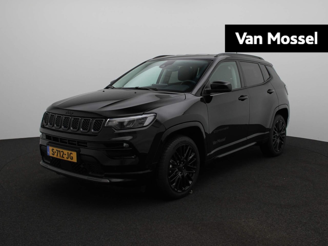 Jeep Compass - 1.5T e-Hybrid S | Leder | Stoelverwarming | Navigatie | Camera | LED | 19" velgen | - AutoWereld.nl