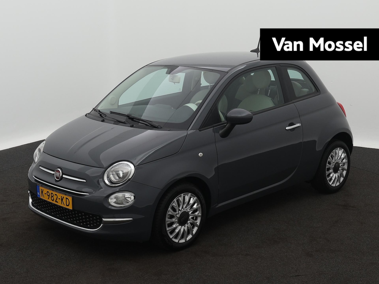 Fiat 500 - 1.0 Hybrid Lounge | Cruise control | Lichtmetalen velgen | Apple carplay / Andoid |  Airco - AutoWereld.nl