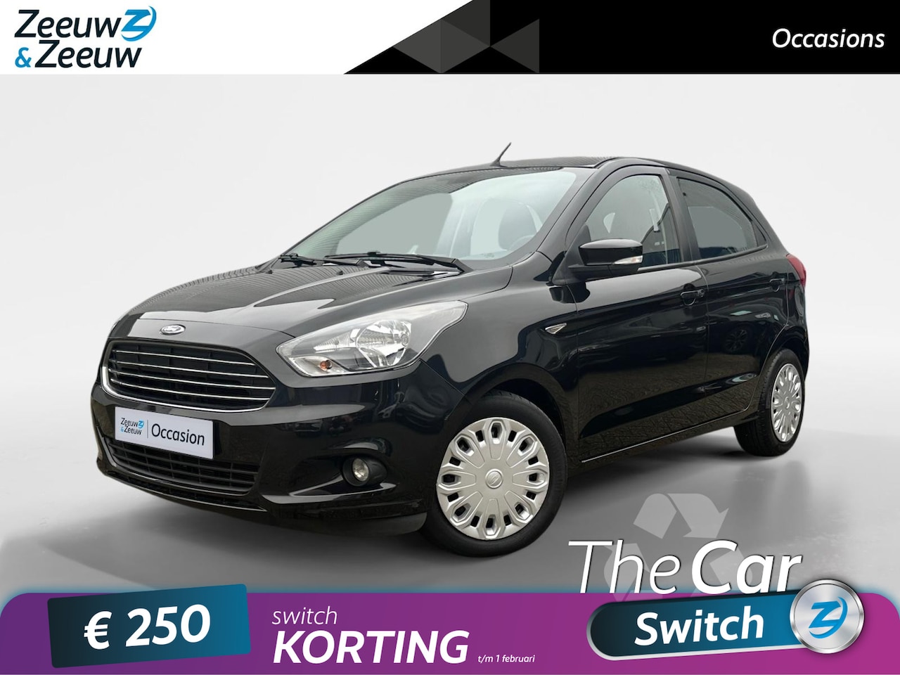 Ford Ka - 1.2 Trend Ultimate | Airco | parkeersensoren Achter | 12 Maanden Bovag Garantie | Multimed - AutoWereld.nl