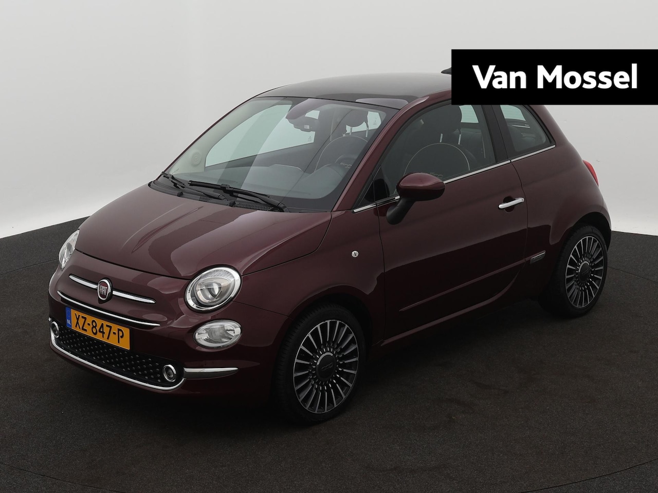 Fiat 500 - 0.9 TwinAir Turbo Lounge | Panoramadak | Climate control | Navigatie Cruise control | Lich - AutoWereld.nl