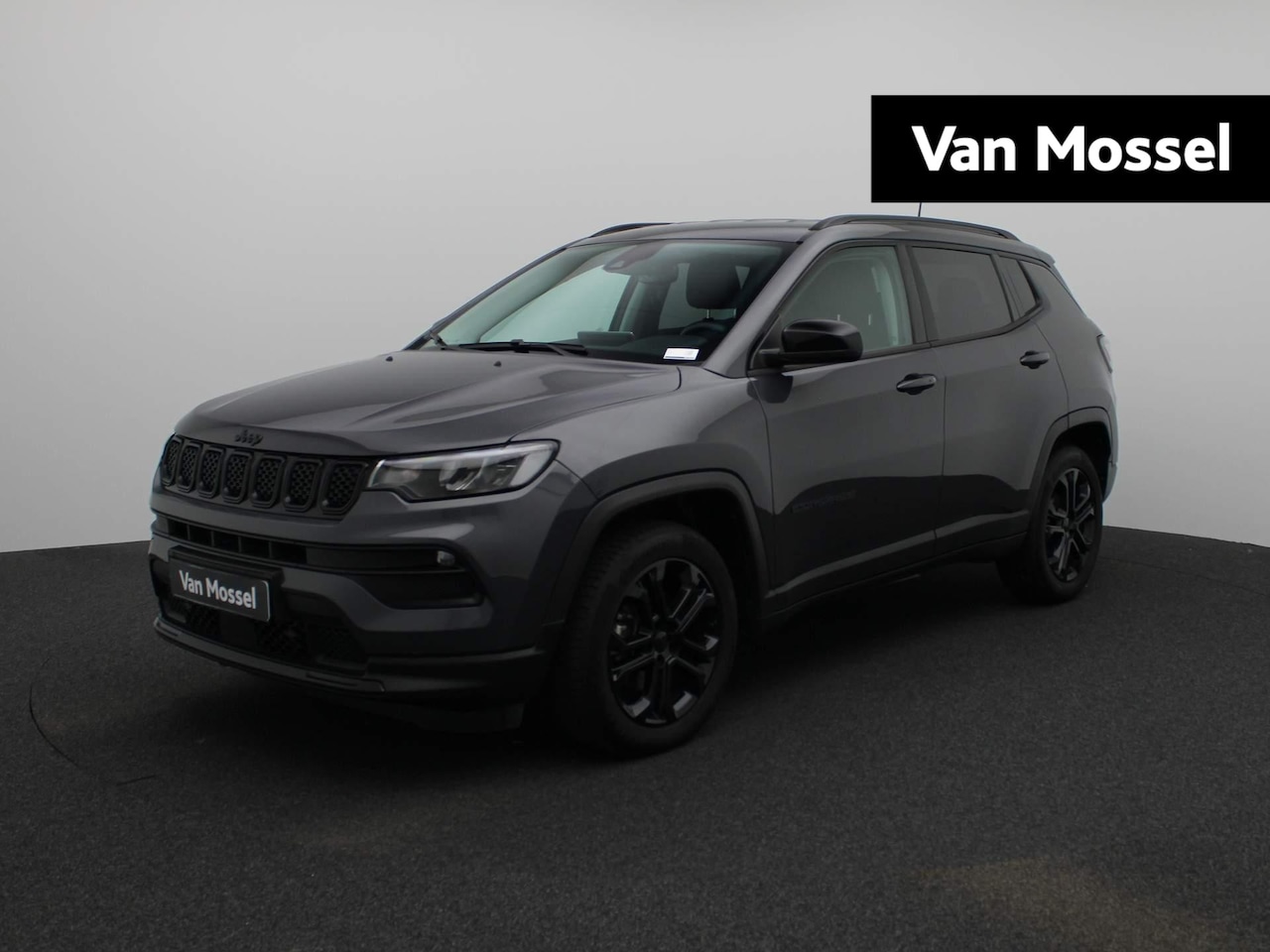 Jeep Compass - 1.5T e-Hybrid Night Eagle | Half-Leder | Navigatie | Parkeercamera | Climate control | Lic - AutoWereld.nl