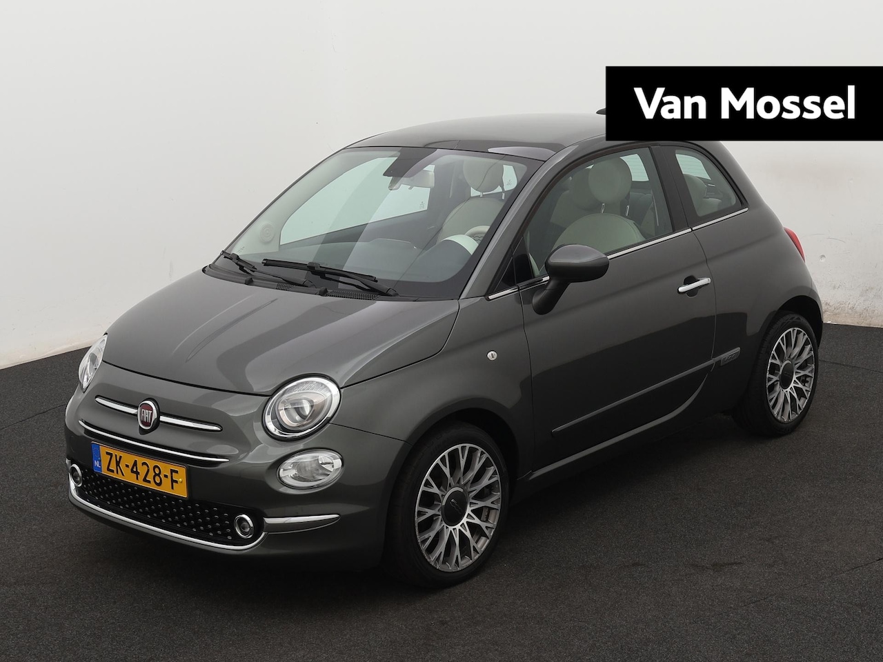 Fiat 500 - 1.2 Lounge | Navigatie | Parkeersensoren | LMV 16"| Bluetooth | Cruise Controle | - AutoWereld.nl