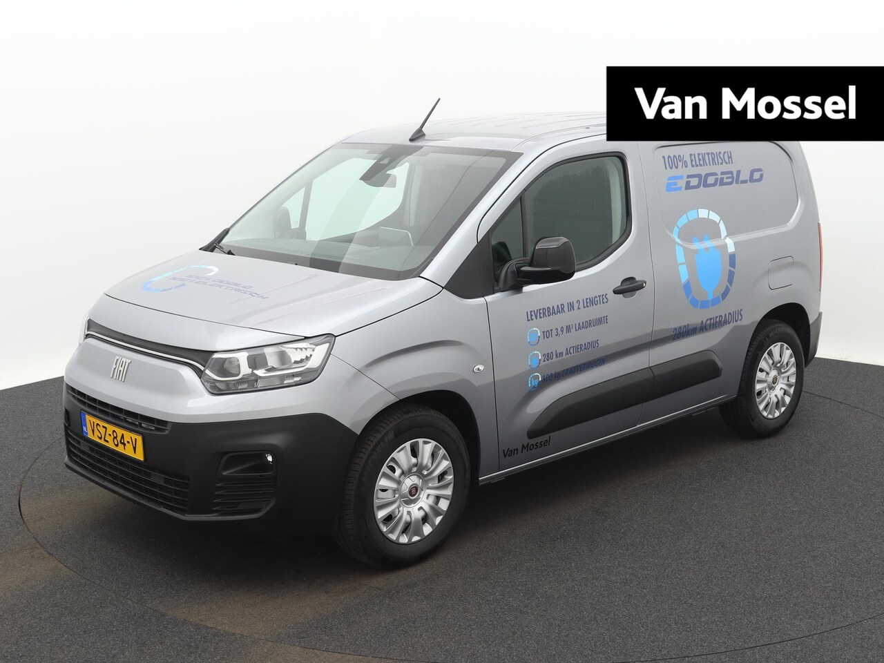 Fiat E-Doblo - 136 L1 50 kWh | Navigatie | Climate Controle | Cruise Controle | Bluetooth | - AutoWereld.nl