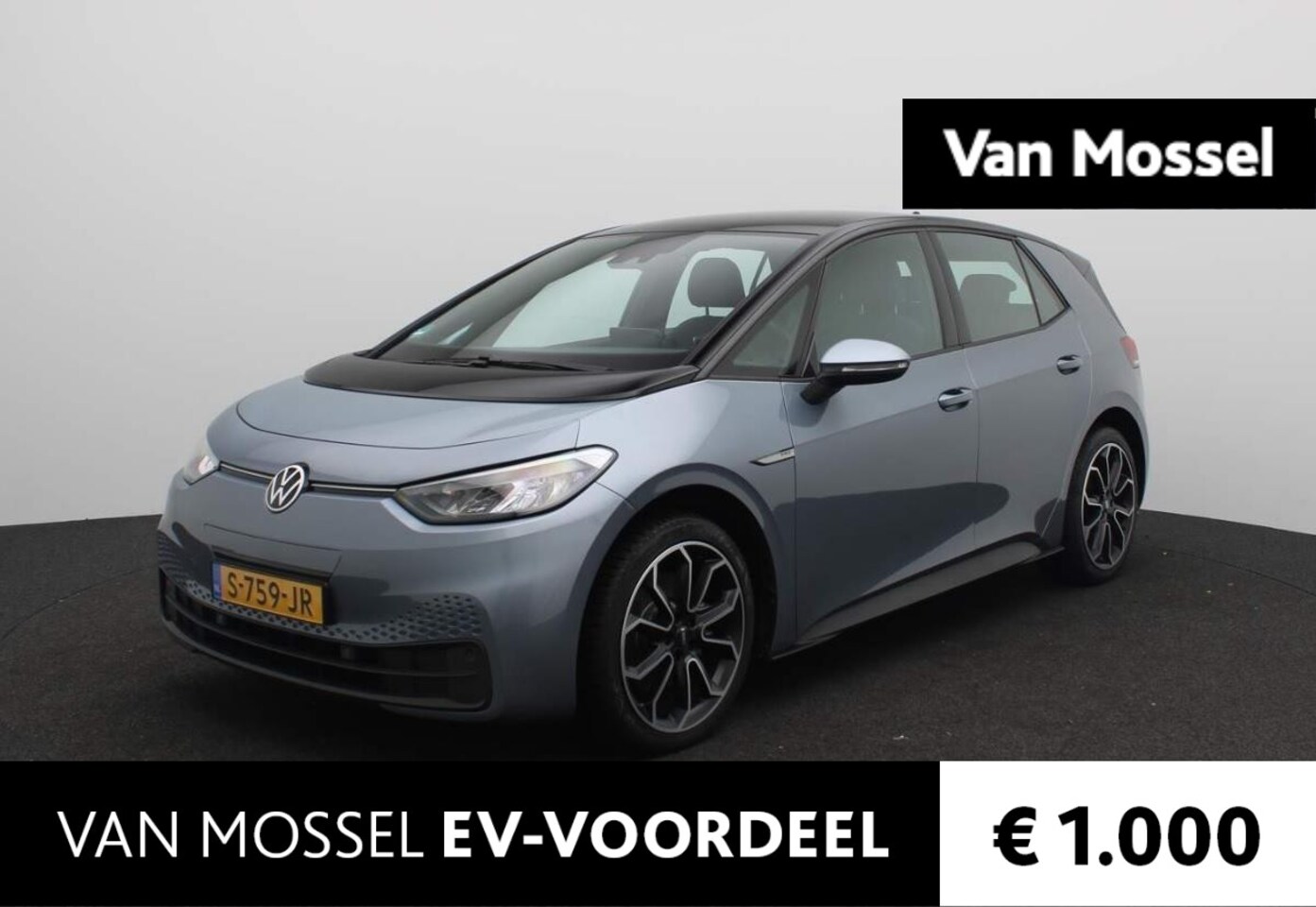 Volkswagen ID.3 - Pro 58 kWh | Navi | Led Koplampen | 18'' Velgen | Led Sfeerlicht | Stoelverwarming | Adapt - AutoWereld.nl