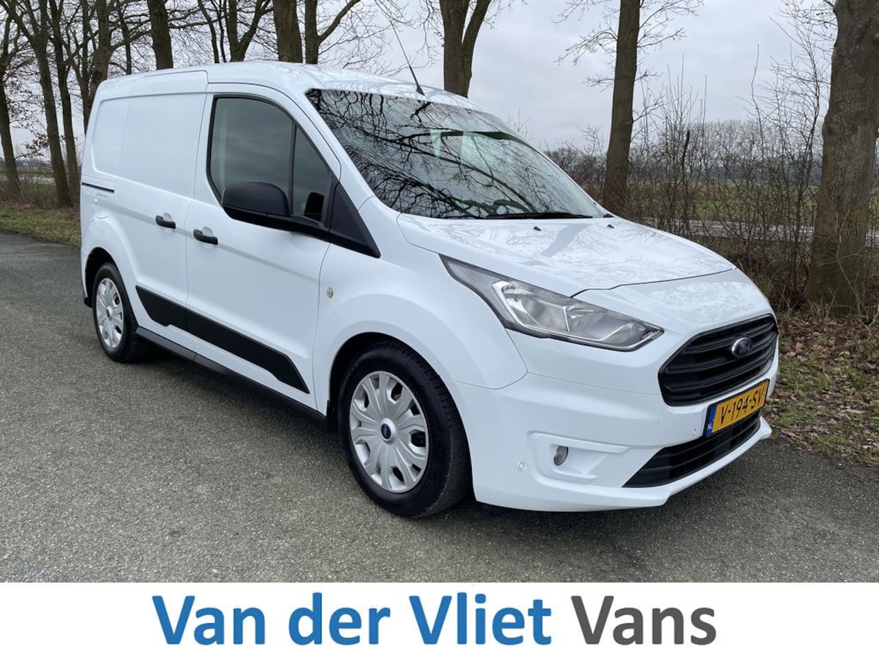 Ford Transit Connect - 1.5 TDCI E6 100pk Trend, 3 Zits Lease €203 p/m, Airco, Navi +Camera, PDC, Volledig onderho - AutoWereld.nl